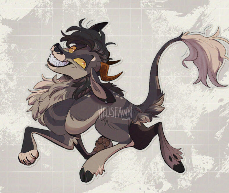 (The stand-in example for a Standard Chibi. I&#39;ve still yet to make an example for this type.)